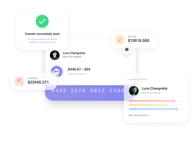 Quick payment dashboard preview